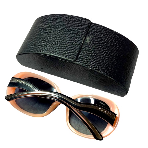 PRADA SPR08L ROUND SALMON SUNGLASSES 2008 - Picture 2 of 5